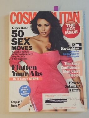 Cosmopolitan Kim Kardashian August 2011 Vol 251 No.2